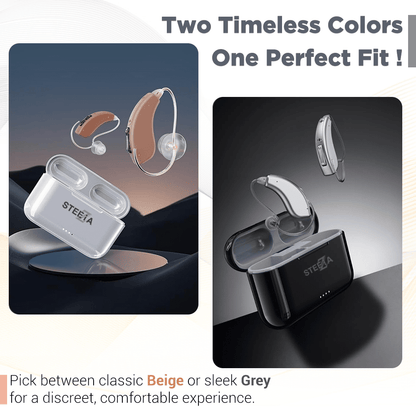 Rechargeable Bluetooth RIC Digital Hearing Aids for Adults